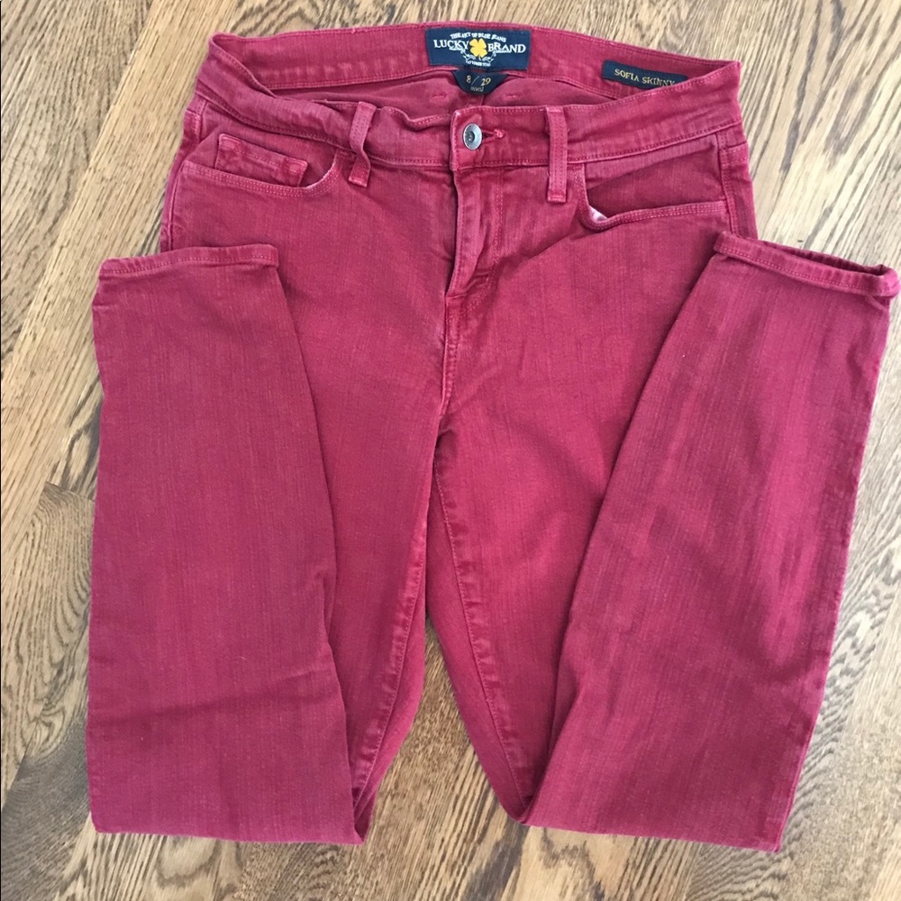 Lucky Brand Sofia Skinny Jeans Size 8/29